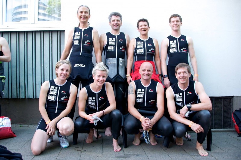 Oben, von links: Martin, Klaus, Heike und Martin. Unten, von links: Claudi, Ruth, Kurt und Philipp.