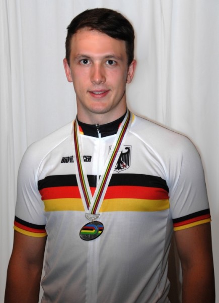 WM Silber für Marc Jurczyk bei der Junioren-Bahnweltmeisterschaft in Gwangmyeong in Südkorea 2014