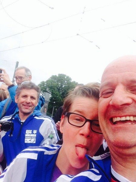 Klaus, Ruth und Kurt. Alle mit guter Laune.