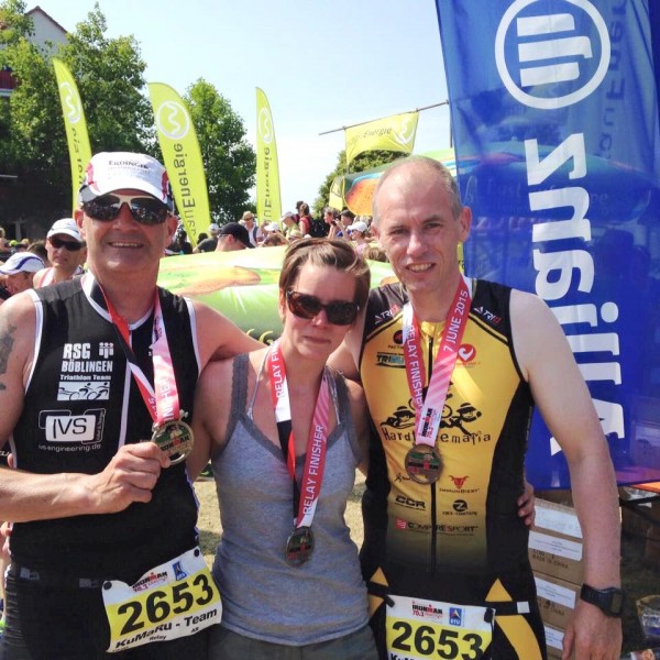 v. l. Kurt Frenzer, Ruth Rittmeister u. Mario Thomsen