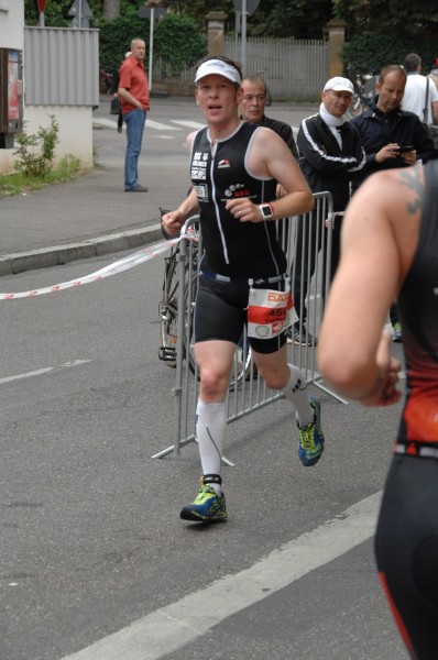 Torsten auf der Laufstrecke.
