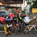 Alb-Extrem 2015, Vor dem Start... Herbert, Wolfgang, Tobias, Stefan, Siggi, Brigitte, Hartmut und Ralf