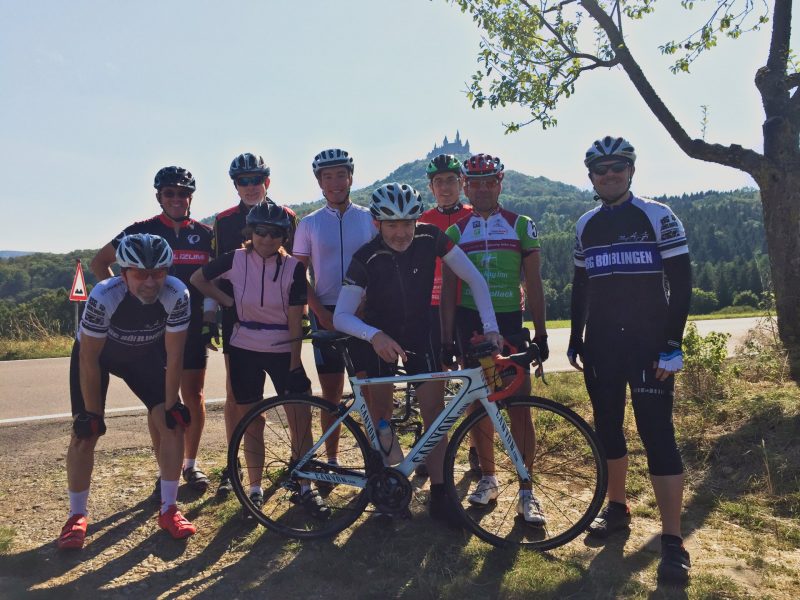 Von links: Wolfgang, Stefan, Hartmut, Brigitte, Moritz, Ralf, Peter, Jürgen(?) und Herbert